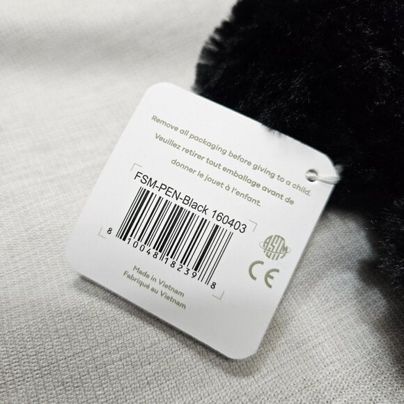 Slumberkins LIMITED EDITION Black & White Penguin Mini Plush Stuffed Animal - Picture 2 of 4